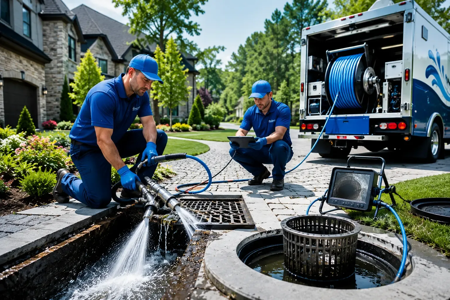 Local outdoor drain cleaning professionals in Hext, TX